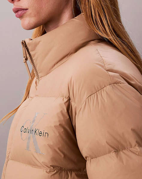 CALVIN KLEIN JEANS GRAPHIC LOGO PUFFER JACKET