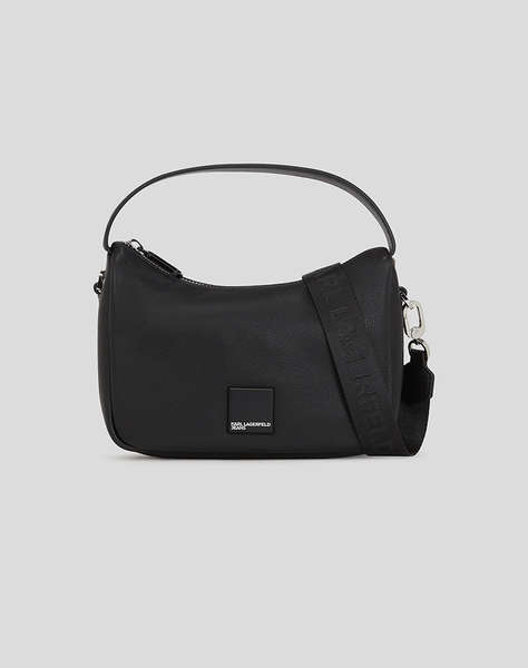 KARL LAGERFELD JEANS KLJ BOX LOGO SOFT MINI HOBO (Dimensiuni: 24 x 16 x 8.5cm)