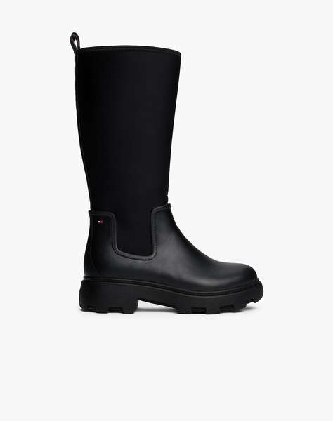 TOMMY HILFIGER FLAG LONG RAINBOOT WARM LINING