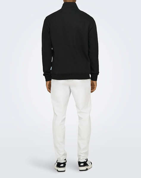 ONLY&SONS ONSCURATED REG HALF ZIP SWEAT NOOS