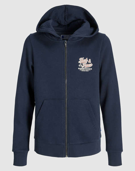 JACK&JONES JJELOGO SWEAT ZIPHOOD 2COL NOOS JNR