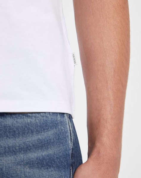 GUESS JEANS GJ SS CN SLIM LOGO EMBRO TEE BLUZA DE BARBATI