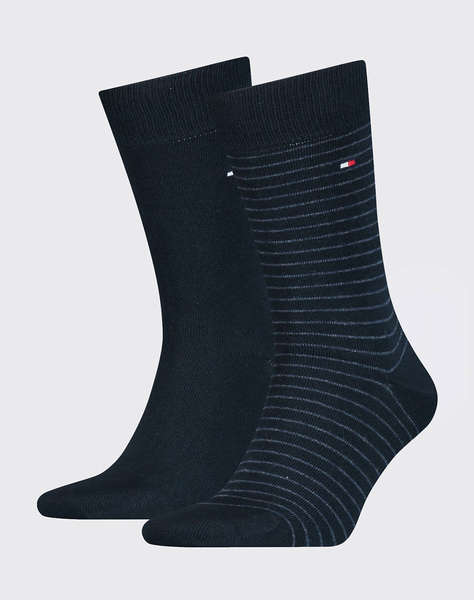 TOMMY HILFIGER TH MEN SMALL STRIPE SOCK 2P