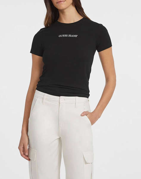 GUESS JEANS GJ SS CN SLIM LOGO PRINT TEE BLUZA DE DAMA