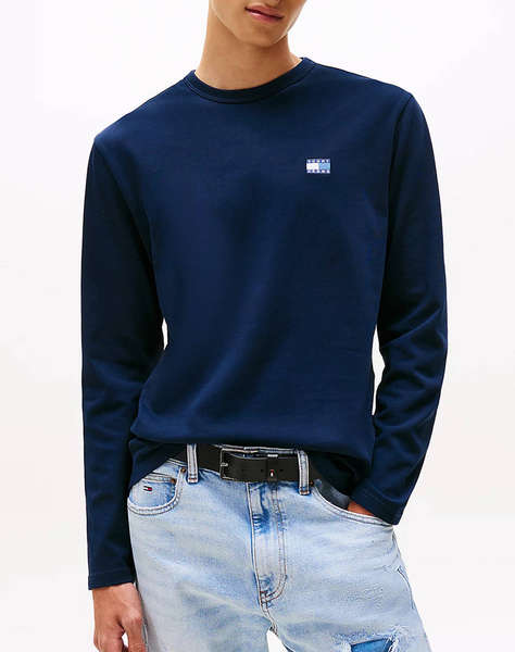 TOMMY JEANS TJM REG BADGE TEE LS