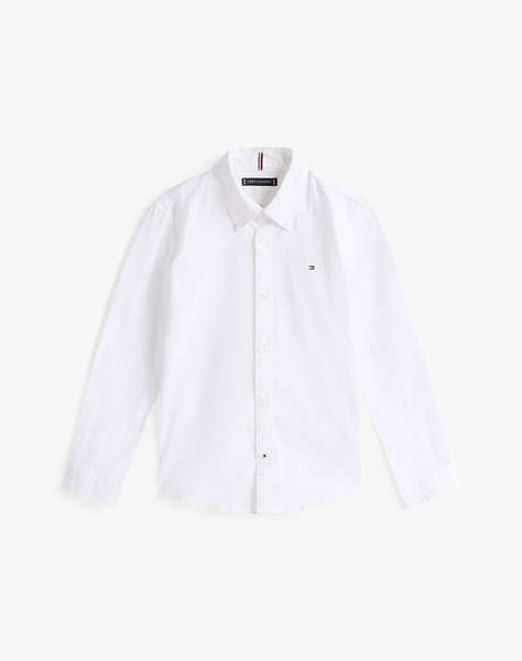 TOMMY HILFIGER BOYS STRETCH OXFORD SHIRT L/S