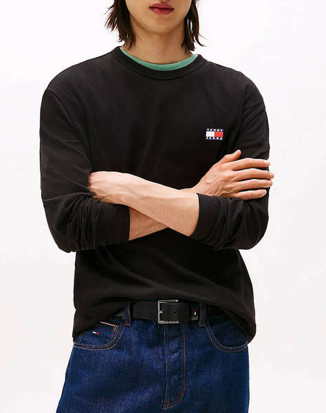 TOMMY JEANS TJM REG BADGE TEE LS