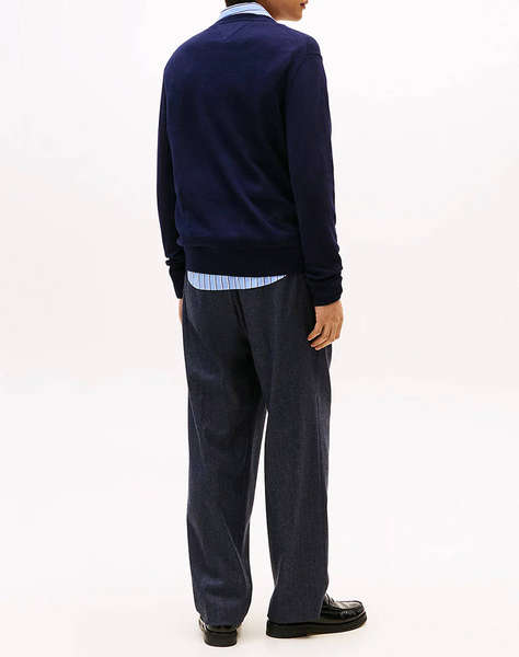 TOMMY HILFIGER PIMA ORG CTN CASHMERE V NECK