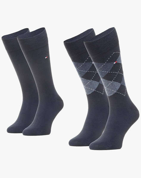 TOMMY HILFIGER TH MEN SOCK CHECK 2P