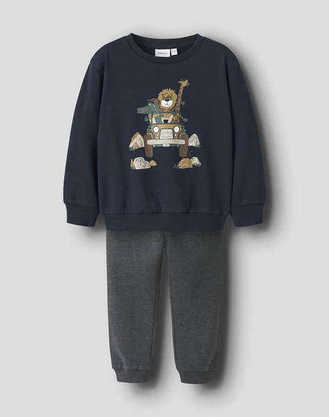 NAME IT NMMOBELIX SWEAT SET BRU
