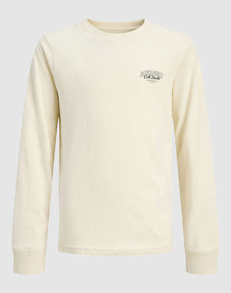JACK&JONES JJMAKOTO TEE LS CREW NECK JNR