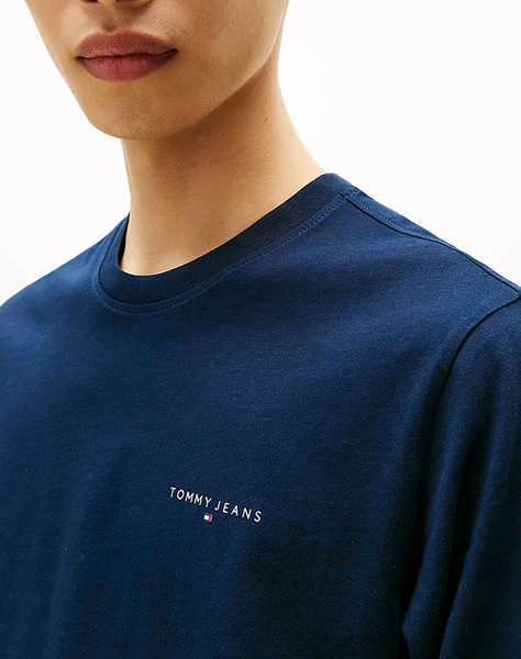 TOMMY JEANS TJM SLIM CHEST LINEAR LS TEE EXT