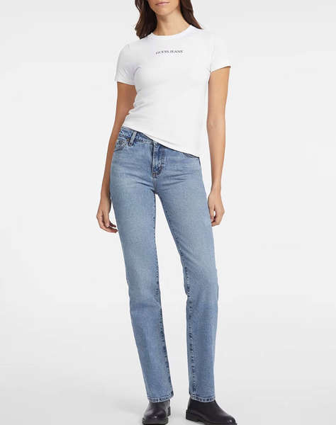 GUESS JEANS GJ SS CN SLIM LOGO PRINT TEE BLUZA DE DAMA