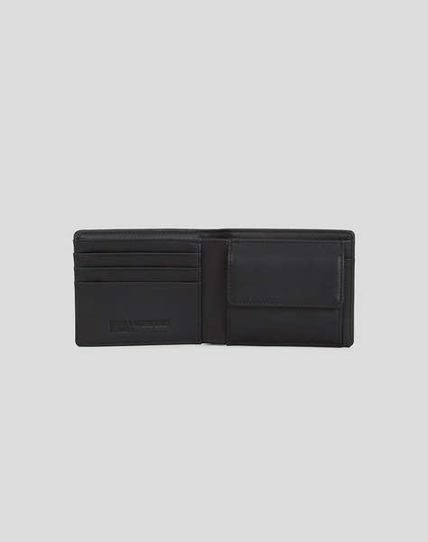 KARL LAGERFELD JEANS KLJ BOX LOGO BIFOLD WALLET (Dimensiuni: 11 x 9cm.)