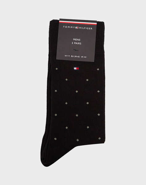 TOMMY HILFIGER TH MEN SOCK 2P DOT