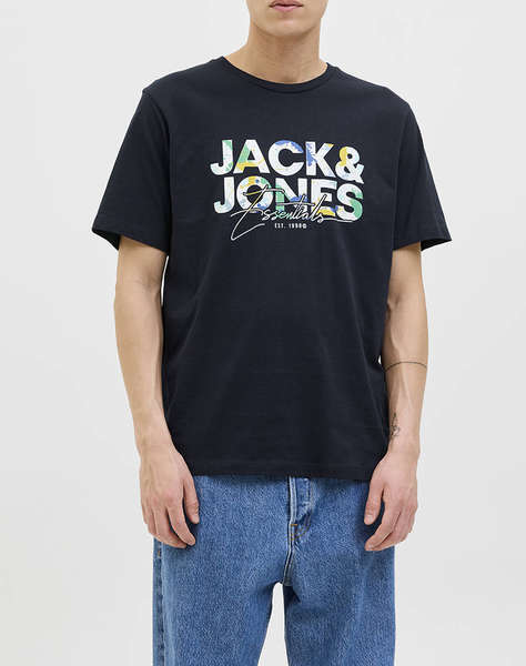 JACK&JONES JJGEPLAS TEE SS CREW NECK LN