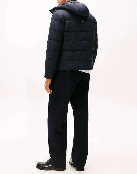 TOMMY HILFIGER MID WEIGHT HOODED JACKET