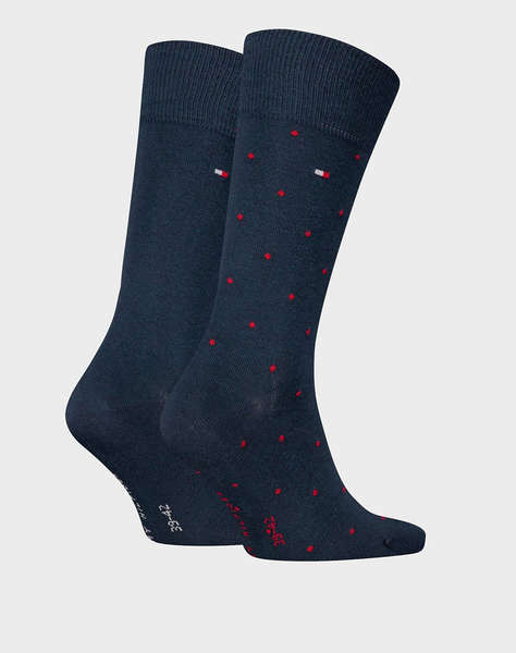TOMMY HILFIGER TH MEN SOCK 2P DOT