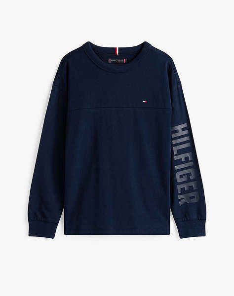 TOMMY HILFIGER HILFIGER SLEEVE GRAPHIC TEE LS