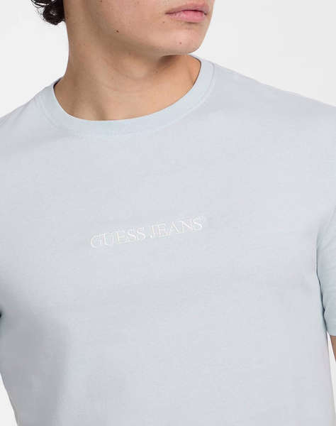 GUESS JEANS GJ SS CN SLIM LOGO EMBRO TEE BLUZA DE BARBATI