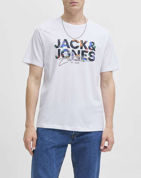 JACK&JONES JJGEPLAS TEE SS CREW NECK LN