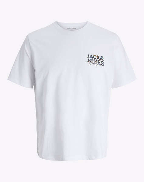 JACK&JONES JJGEPLAS TEE SS CREW NECK LN