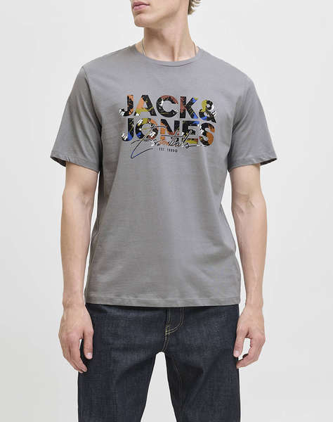 JACK&JONES JJGEPLAS TEE SS CREW NECK LN