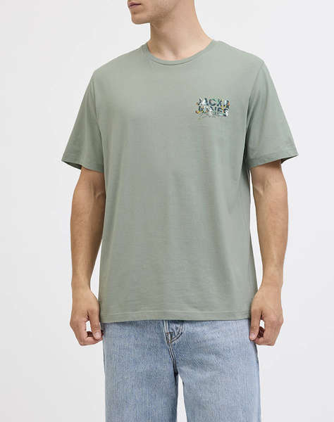 JACK&JONES JJGEPLAS TEE SS CREW NECK LN