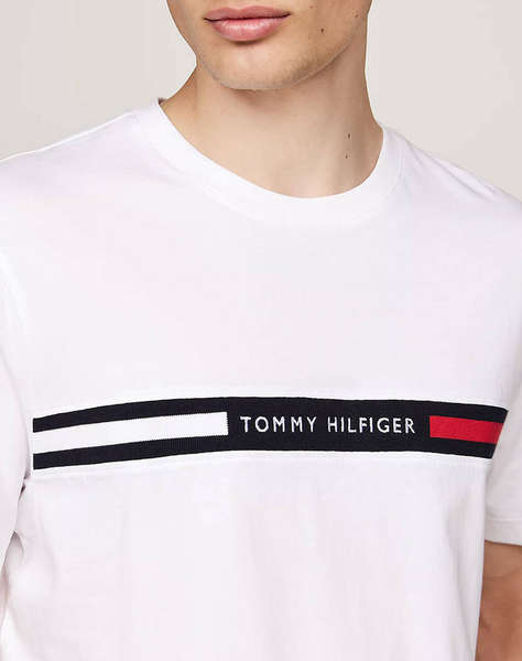 TOMMY HILFIGER HILFIGER CHEST INSERT TEE