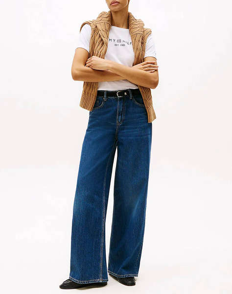 TOMMY HILFIGER REG CORP LOGO C-NK SS