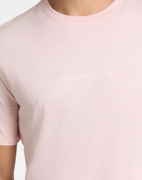 GUESS JEANS GJ SS CN SLIM LOGO EMBRO TEE BLUZA DE BARBATI