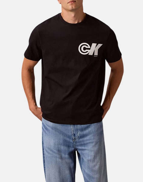 CALVIN KLEIN SS 20S CK SPORT LOGO GRAPHIC TEE