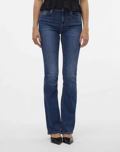 VERO MODA VMFLASH MR FLARED JEANS LI3110 GA NOOS