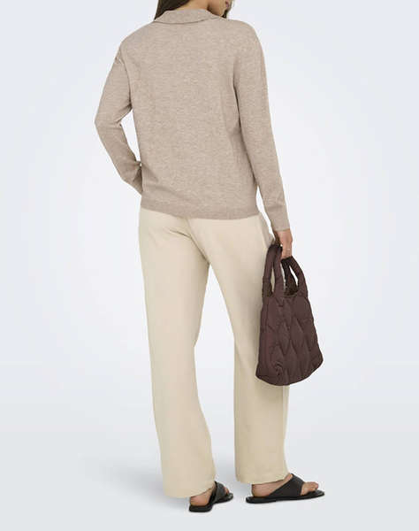 ONLY ONLIBI LIFE LS POLO PULLOVER KNT NCA