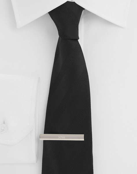 BOSS B-LOGO-TIE 10250792 01 (Dimensiuni: 5.1 x 0.7cm.)