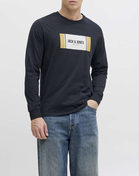JACK&JONES JJHAYATO TEE LS CREW NECK BTS