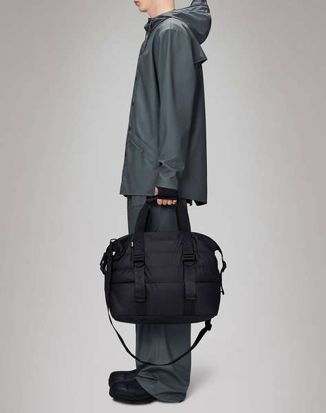 RAINS Puffer Mix Weekend Bag Small W3 (Dimensiuni: 27 x 26 x 52cm.)