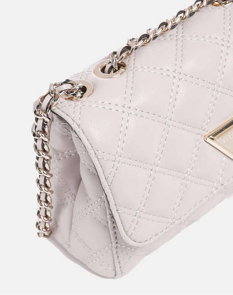 GUESS GIULLY II MINI 2 COMP CVRT FLP GEANTA DE DAMA (Dimensiuni: 18 x 12 x 6cm.)