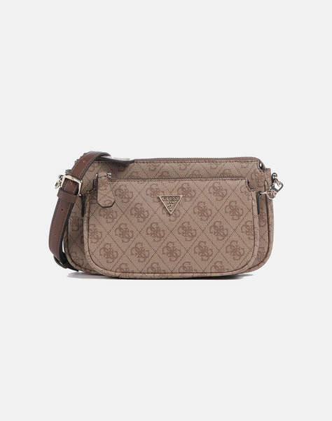 GUESS NOELLE II DBL POUCH CROSSBODY GEANTA DE DAMA (Dimensiuni: 24 x 13 x 5cm.)