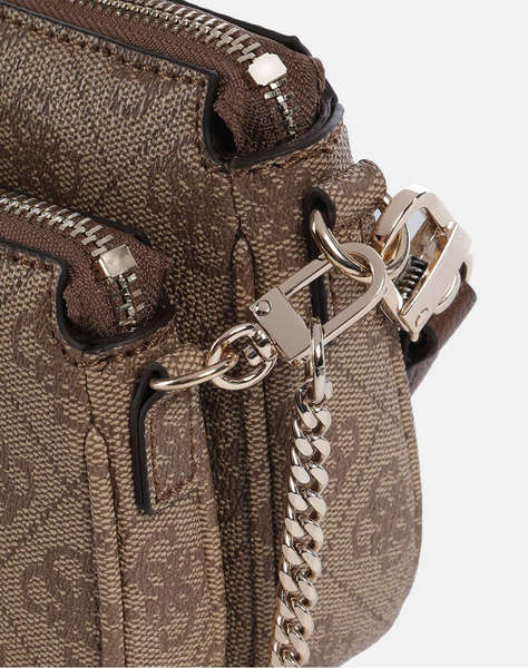 GUESS NOELLE II DBL POUCH CROSSBODY GEANTA DE DAMA (Dimensiuni: 24 x 13 x 5cm.)