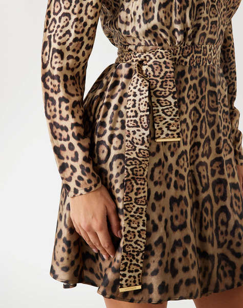 GUESS BY MARCIANO ALANIS WRAP W/TIE LS DRESS ROCHIE DE DAMA