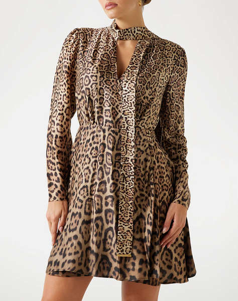 GUESS BY MARCIANO ALANIS WRAP W/TIE LS DRESS ROCHIE DE DAMA