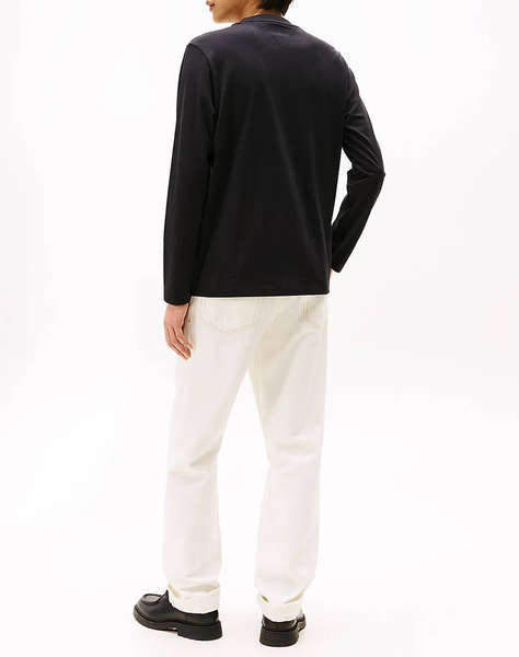 TOMMY HILFIGER LINEAR FLAG GRAPHIC LS TEE