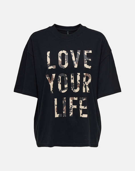 ONLY ONLRIRI S/S AOP PRINT TOP BOX JRS