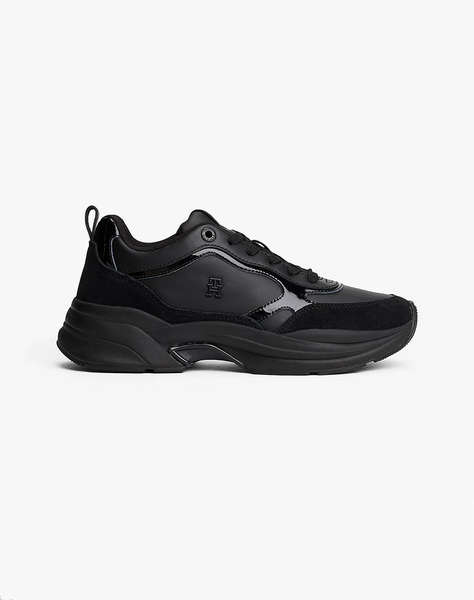 TOMMY HILFIGER TH CHUNKY RUNNER PATENT