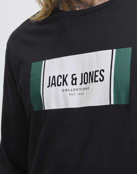 JACK&JONES JJHAYATO TEE LS CREW NECK BTS