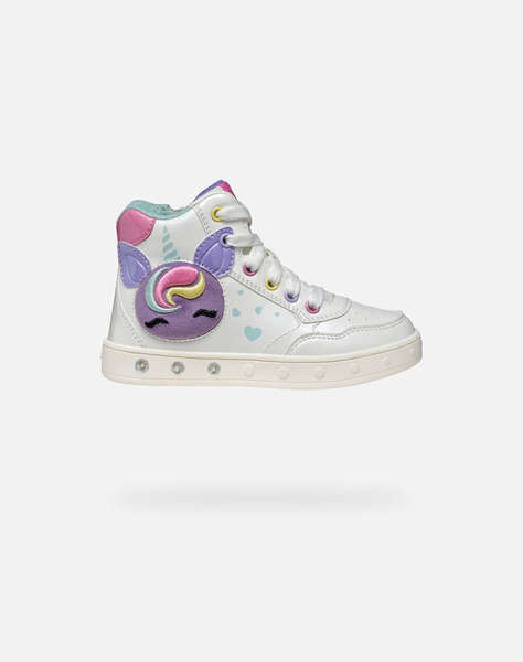 GEOX J SKYLIN GIRL D - PEARL.SYNT.L