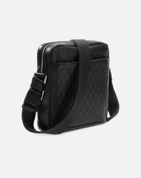 GUESS TORINO TOP ZIP CROSSBODY GEANTA DE BARBATI (Dimensiuni: 22 x 23.5 x 5cm.)