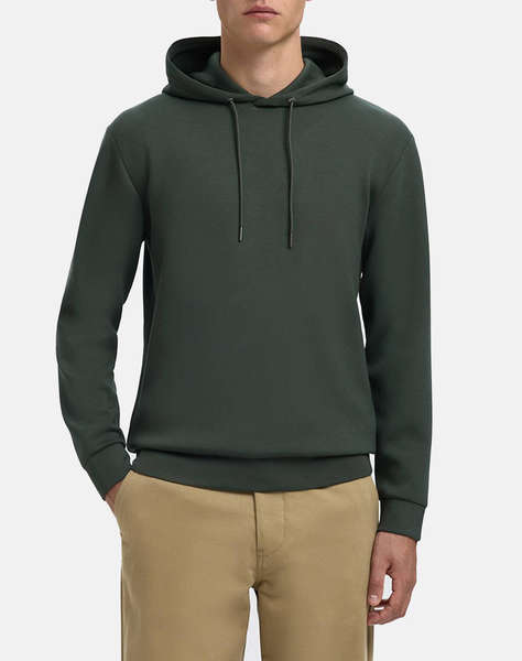 SELECTED SLHEMANUEL SOFT HOOD SWEAT NOOS