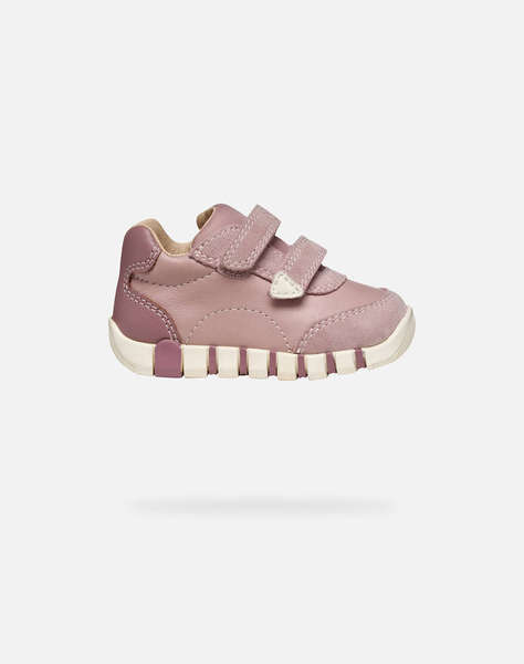 GEOX B IUPIDOO GIRL C - NAPPA+SUEDE